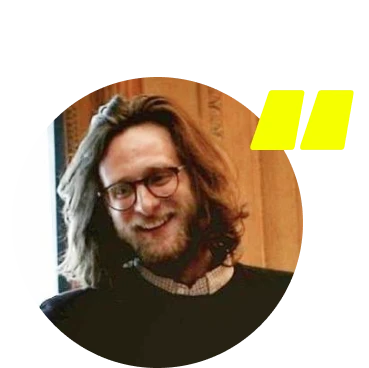 Photo of Félix Gaudé, user of Studiomatic podcast studio