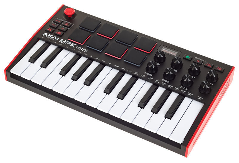 Akai MPK Mini Mk3 - Clavier maître portable pour beatmaker et producer en setup nomade