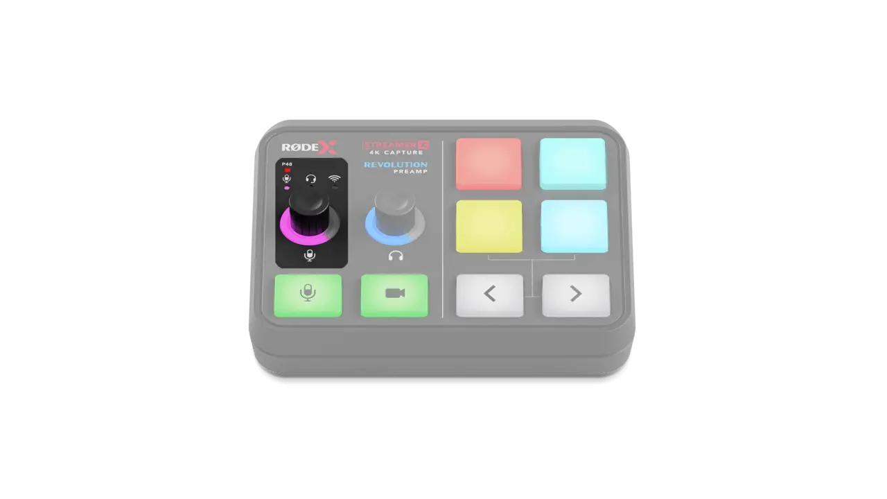 Rode Streamer X gain micro tutoriel